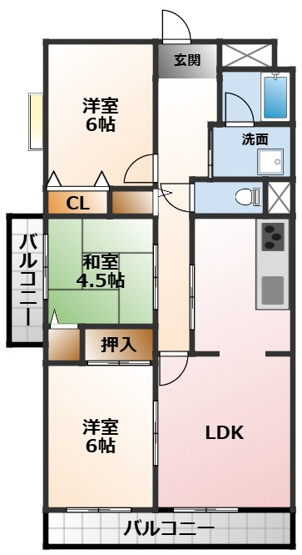 【間取り】 | カーサ里中