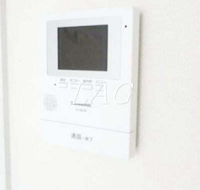 【セキュリティ】 | VISTA大森山王 | モニター付きインターホンです。