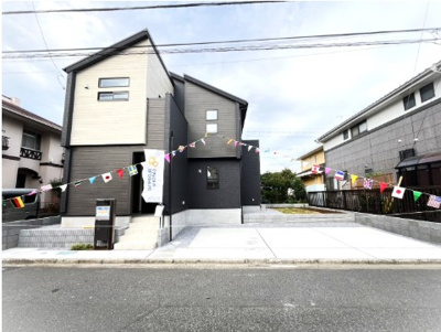 【外観】 | blooming garden久喜市鷲宮4丁目　新築住宅 | 現地(2026年7月撮影)