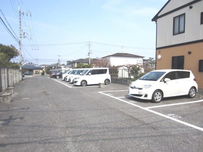【駐車場】 | グランソレイユＡ棟