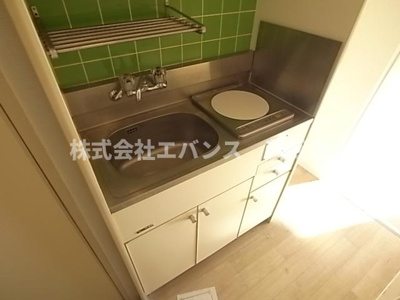 【キッチン】 | マリオン本千葉 | きれいなキッチンです