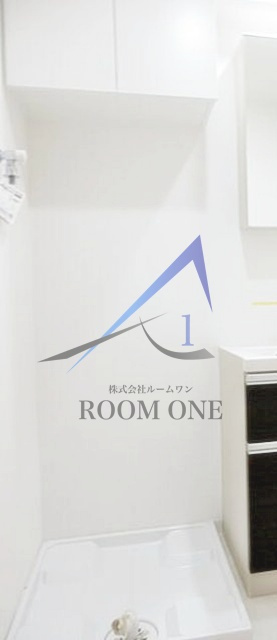 プレミアムコート都立大学の設備|洗濯機置場です。