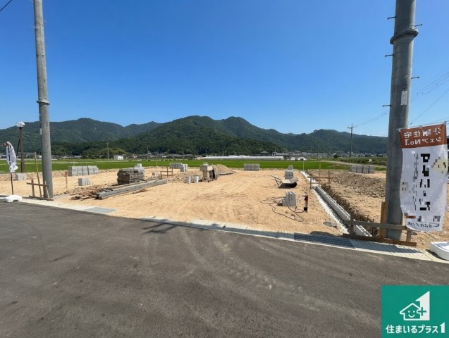 丹波市柏原町南多田　新築一戸建ての外観|現在の進捗状況です！順調に作業進行中、完成が待ち遠しいです！詳細の間取り等、お気軽にお問い合わせください！
