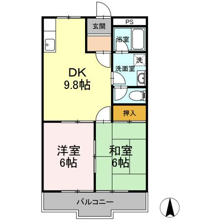 ニューリタンスの間取り