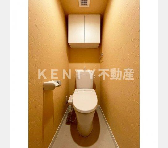 【トイレ】 | Ｌａ Ｄｏｕｃｅｕｒ戸越銀座 | 落ち着いたトイレです