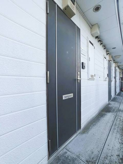 サンテラス奥戸のエントランス