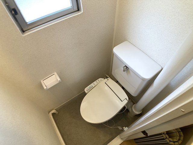 ときわビューハイツのトイレ|温水洗浄便座付きトイレ