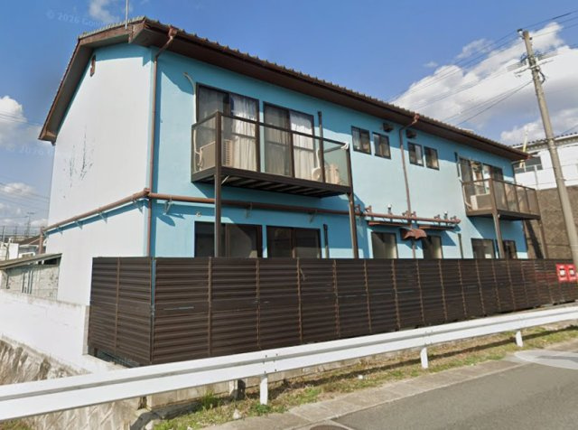 福岡県田川市1棟アパート　　2020年修繕実施の外観