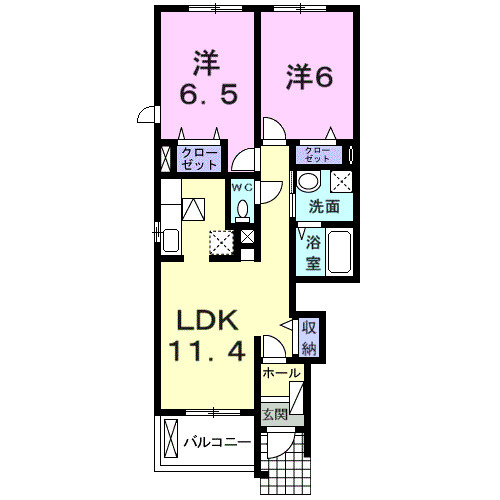 ハーモニーの間取り