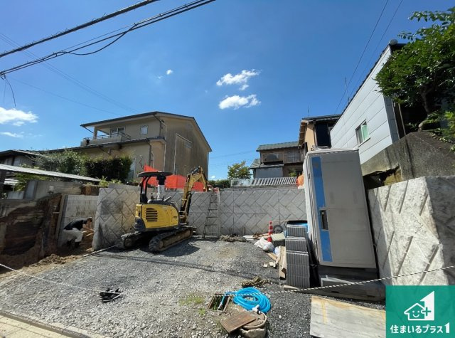 京都市伏見区深草願成町　第1期　新築一戸建ての外観|現在建築中！落ち着いた街並みで新生活を始めることが出来そう！周辺の物件も併せてご紹介させて頂きます！