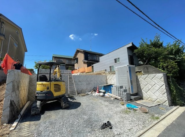 京都市伏見区深草願成町　第1期　新築一戸建ての外観|現在建築中！落ち着いた街並みで新生活を始めることが出来そう！周辺の物件も併せてご紹介させて頂きます！