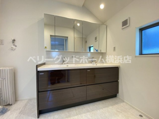 【独立洗面台】 | 横浜市泉区和泉中央北　新築分譲住宅　全２棟/今回販売２棟 | 洗面化粧台（施工例）