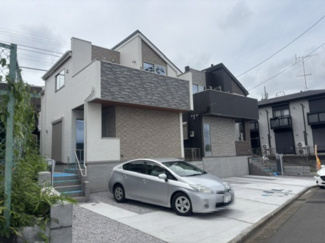 【外観】 | 横浜市泉区和泉中央北　新築分譲住宅　全２棟/今回販売２棟 | 現地（7月3日撮影）