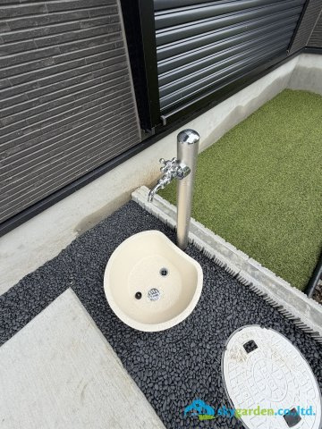 平塚市小鍋島2期　新築戸建　全6棟5号棟の庭