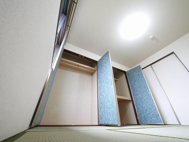 ファミーユ下山の収納|専用の収納スペースです