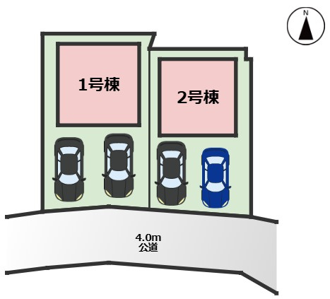 Re・Terrechez西区坂井戸町1期｜名古屋市の戸建ならホームアップの区画図