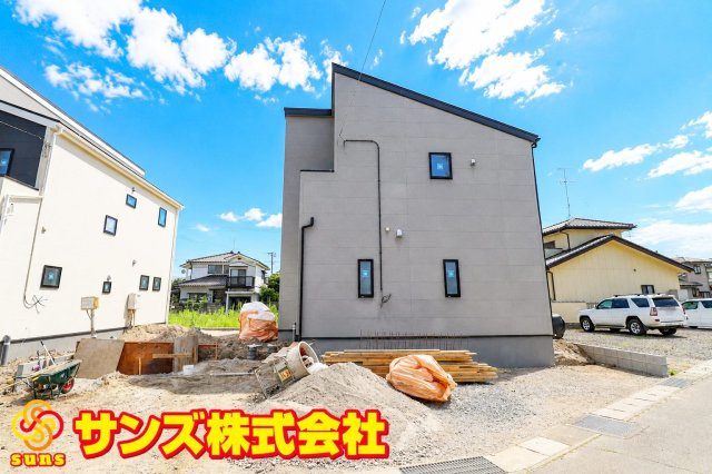 郡山市大槻町字上柵　　　1号棟　　　大槻小学校、大槻中学区　の外観|南西側から見た外観♪