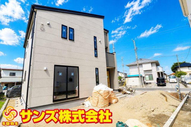 郡山市大槻町字上柵　　　1号棟　　　大槻小学校、大槻中学区　の外観|北東側から見た外観♪