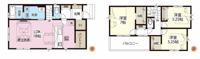 【間取り】 | GRAFARE久喜市三箇 5期　新築住宅 | ≪3号棟≫