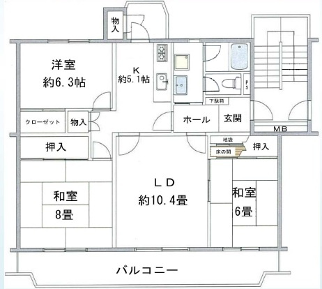 京成サンコーポ浦安8号棟