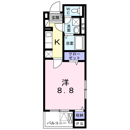 【間取り】 | フォレストガーデン小門町 | 間取図