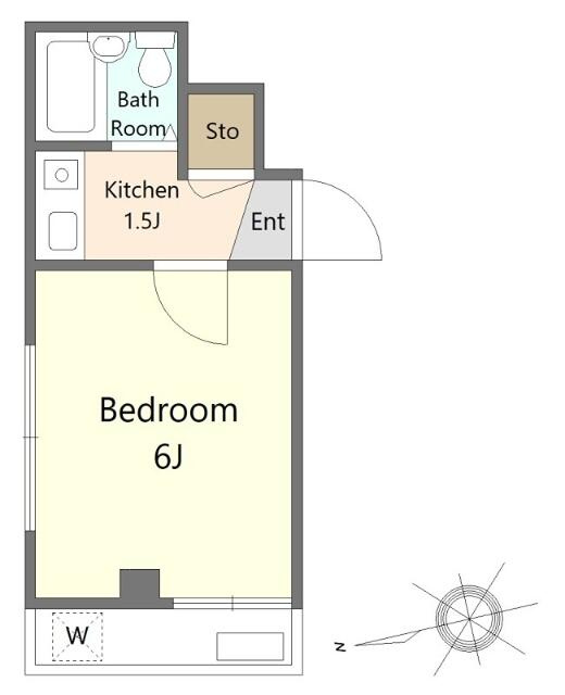 １Ｋのお部屋です♪