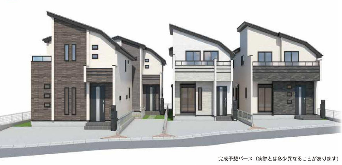 藤沢市辻堂元町２丁目　新築戸建　全4棟A号棟