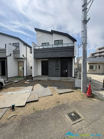 藤沢市辻堂元町２丁目　新築戸建　全4棟A号棟の外観|外はこのようになっています