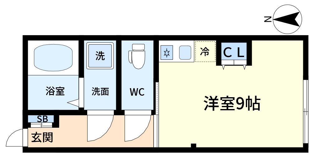三家第一ビルの間取り