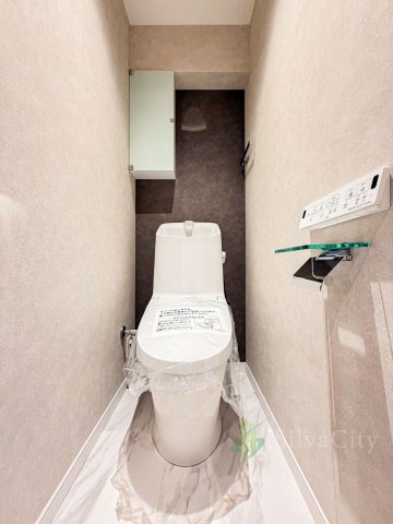 クレール御殿山のトイレ|トイレ温水便座機能付