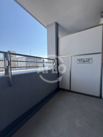 大阪市淀川区西中島６丁目の賃貸マンションのバルコニー|プラウドフラット新大阪　バルコニー