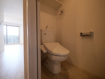 【トイレ】 | プレジオ弁天町 | ゆったりとした空間のトイレです