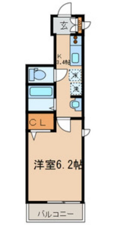 シエラハウスの間取り