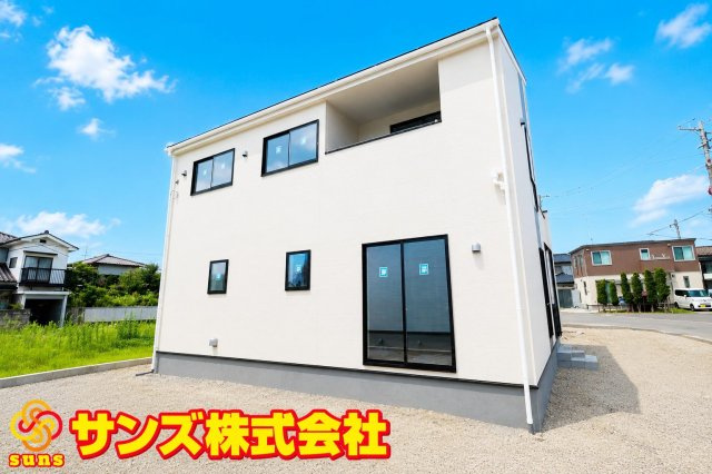 郡山市大槻町字上柵　　　２号棟　　　大槻小学校、大槻中学区　の外観|南東側から見た外観♪