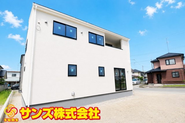 郡山市大槻町字上柵　　　２号棟　　　大槻小学校、大槻中学区　の外観|南西側から見た外観♪