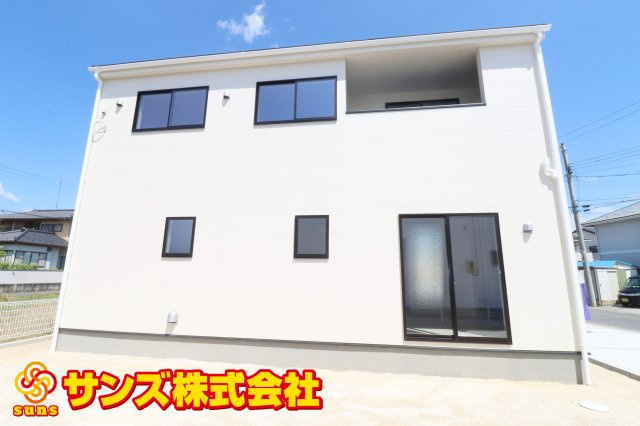 郡山市大槻町字上柵　　　２号棟　　　大槻小学校、大槻中学区　の外観|南側から見た外観♪