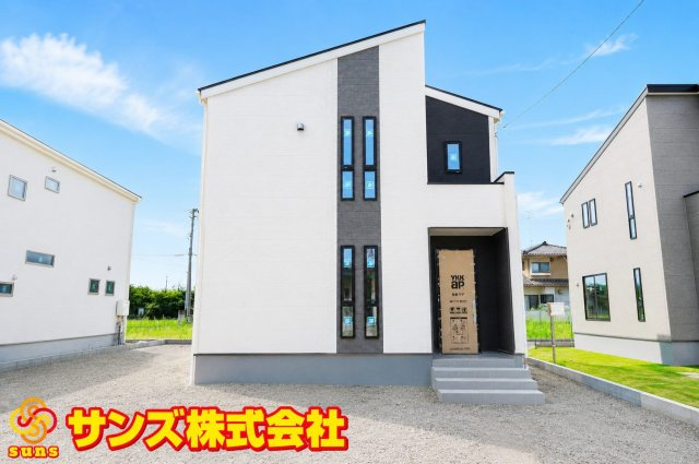 郡山市大槻町字上柵　　　２号棟　　　大槻小学校、大槻中学区　の外観|東側から見た外観♪