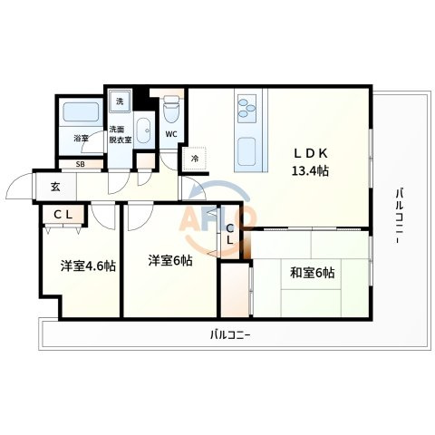 グランドメゾン松屋町の間取り|グランドメゾン松屋町　間取り