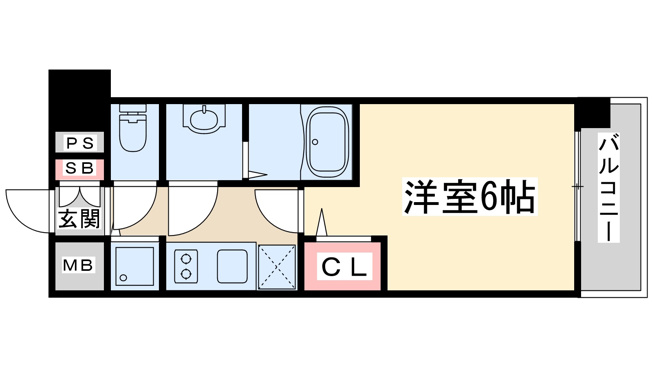 【間取り】 | プレサンス新大阪ヴィガ