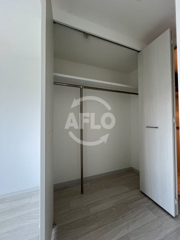 ライジングメゾン新大阪サウスの収納|ライジングメゾン新大阪サウス　クローゼット