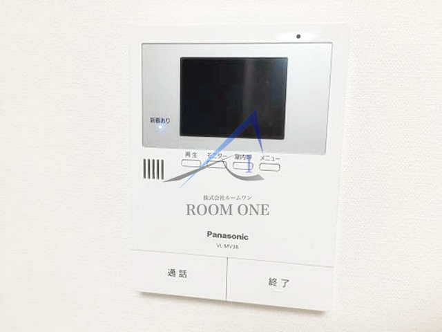 Ｋ－ｈｏｕｓｅ江古田のセキュリティ|モニター付きインターホンです。