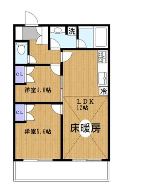 ブランズタワー南千住の間取り