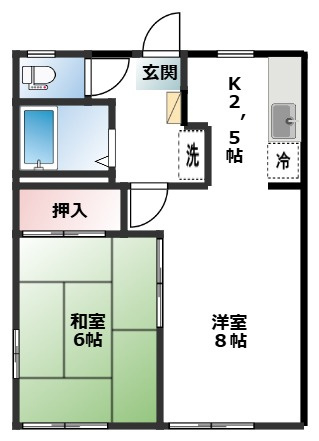 アーバン上堂の間取り