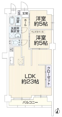 ユニーブル豊田本町の間取り|間取図　※図面と現況が異なる場合は現況優先といたします。