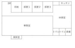 八街市四木　売店舗・事務所の間取り