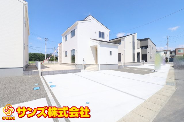 郡山市大槻町字上柵　　　３号棟　　　大槻小学校、大槻中学区　の区画図|配置図