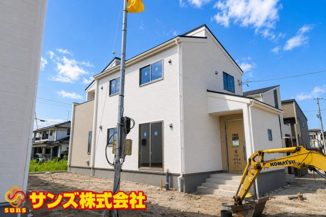 郡山市大槻町字上柵　　　３号棟　　　大槻小学校、大槻中学区　の外観|南東側から見た外観♪