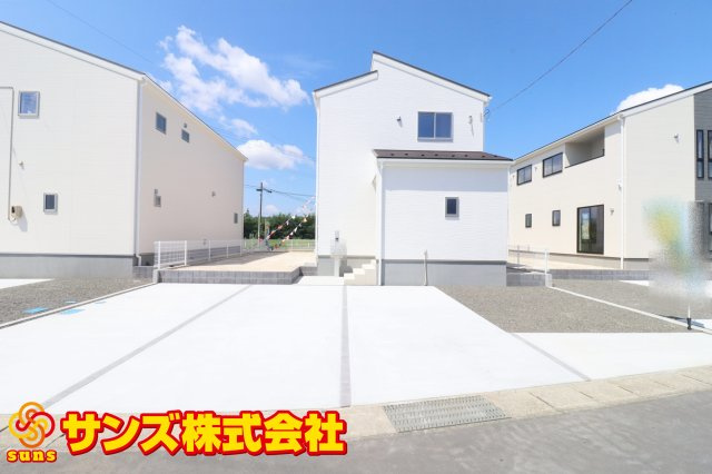 郡山市大槻町字上柵　　　３号棟　　　大槻小学校、大槻中学区　の外観|南東側から見た外観♪