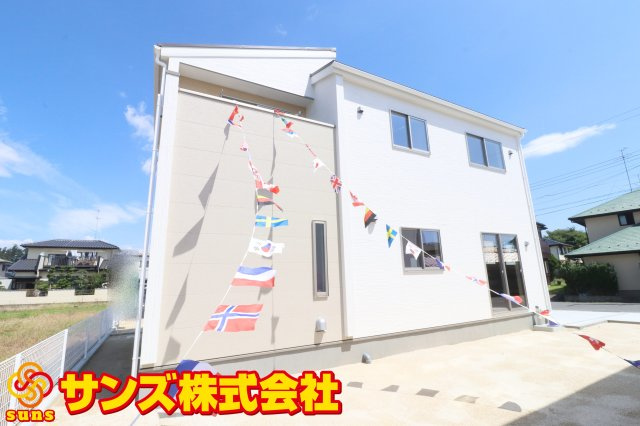 郡山市大槻町字上柵　　　３号棟　　　大槻小学校、大槻中学区　の外観|南西側から見た外観♪