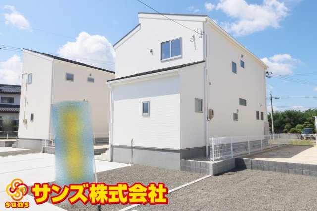 郡山市大槻町字上柵　　　３号棟　　　大槻小学校、大槻中学区　の外観|南西側から見た外観♪